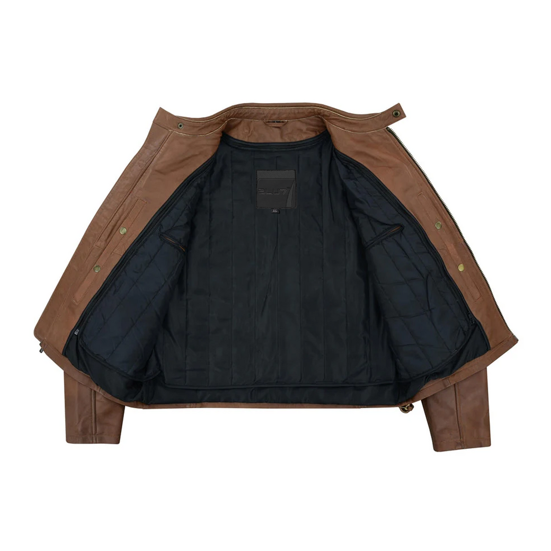 Sheprian Men’s Leather Fashion Jacket