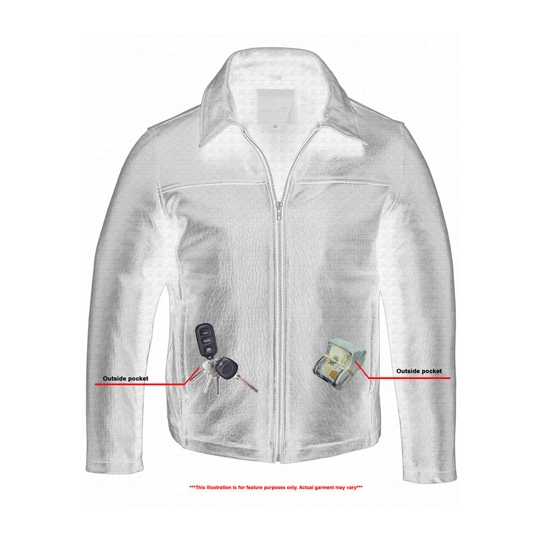 Racorin Men's Lambskin Leather Jacket