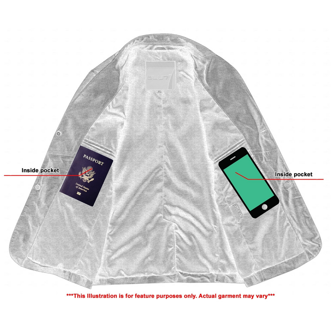 Glider Men’s Leather Blazer