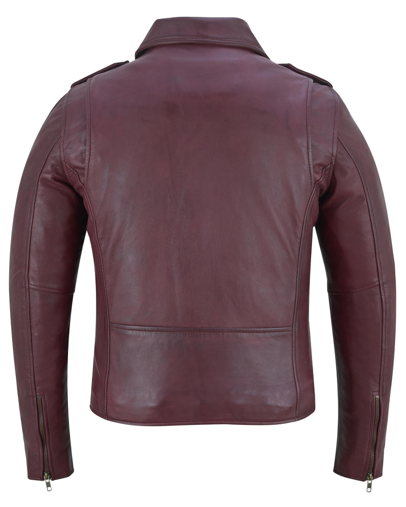 Powerful Soul - Women's Leather Jacket-Womens Leather Motorcycle Jackets-Daniel Smart Mfg - Retail